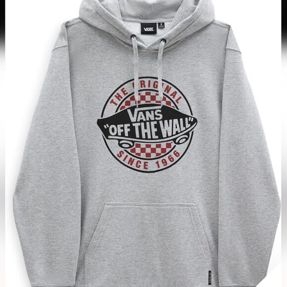 Vans The Original Logo Checkerboard Pullover Hoodie - Picture 1 of 6
